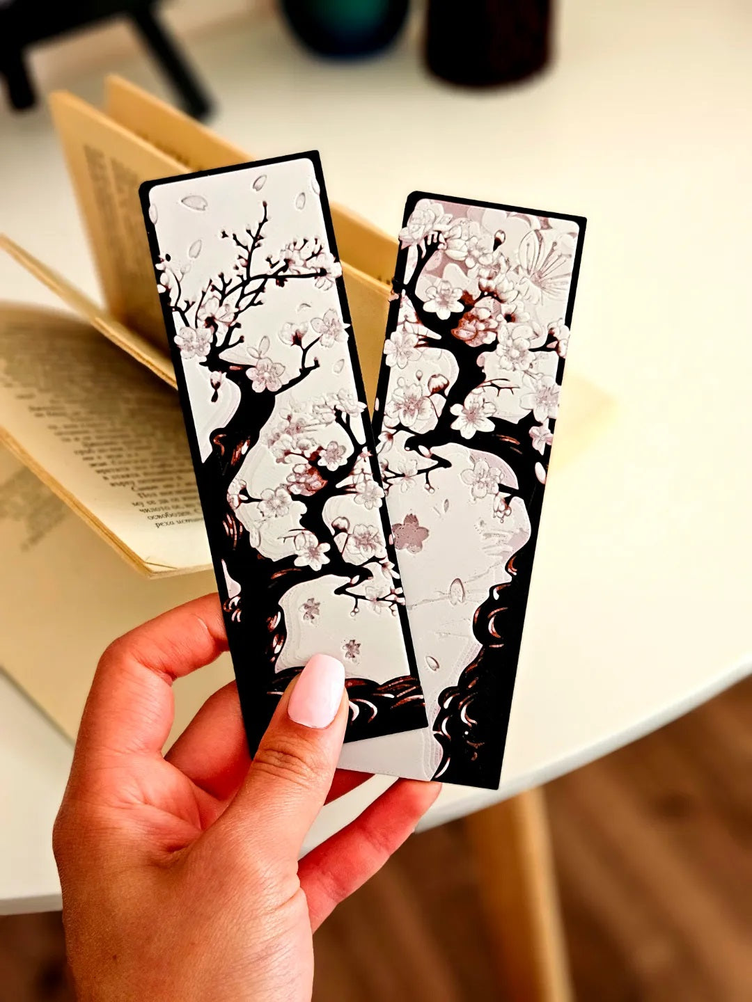 Sakura Baum Lesezeichen 2er Set