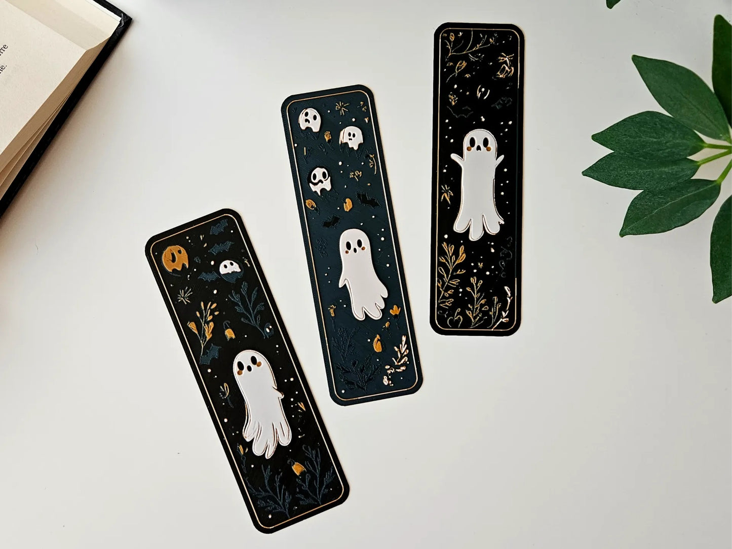Geister Lesezeichen 3er Set