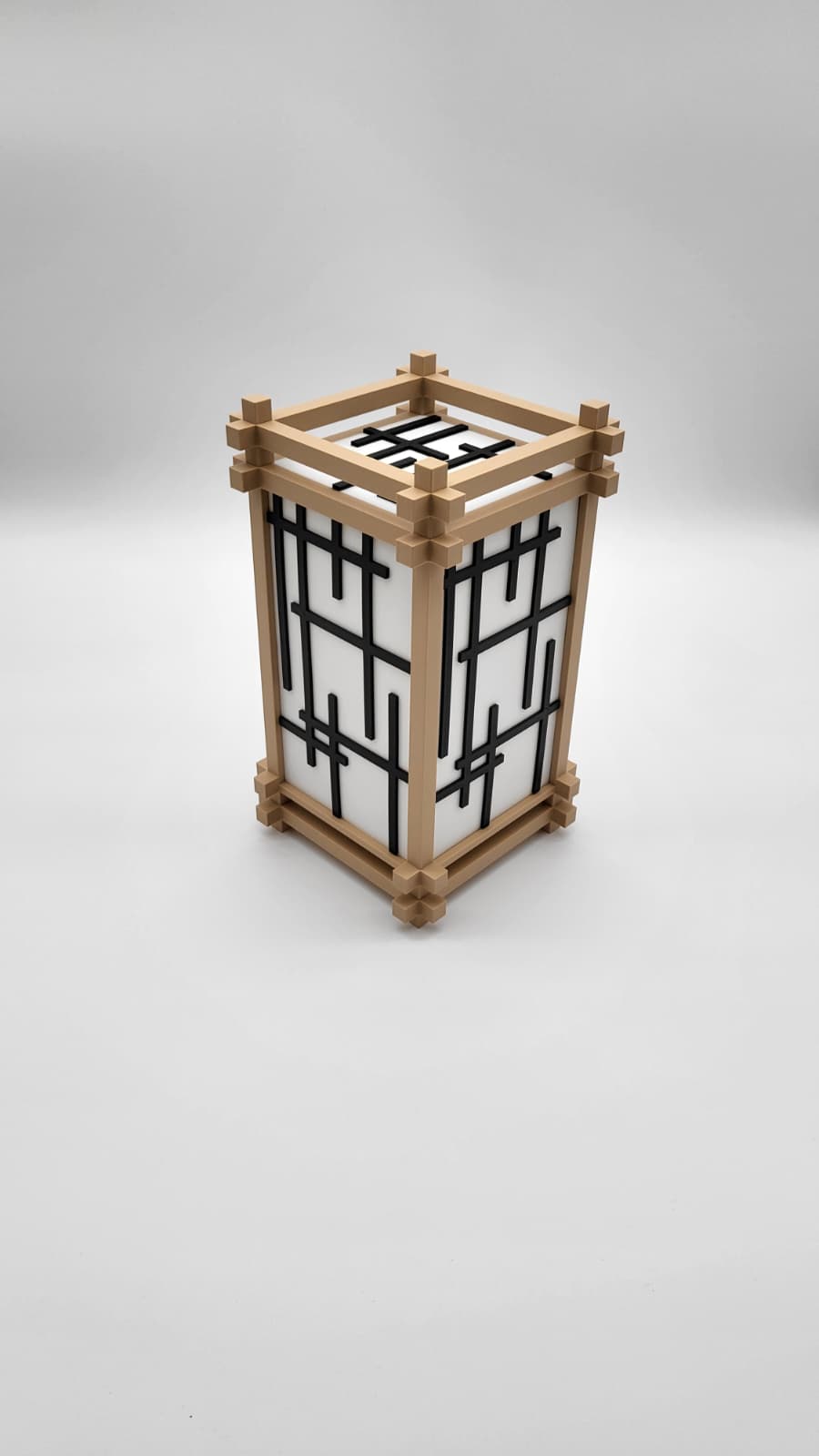 Japanische Lampe Shoji Stil