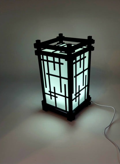 Japanische Lampe Shoji Stil